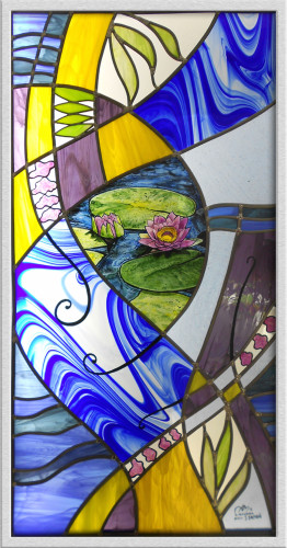 Vtrail salmon fleurs