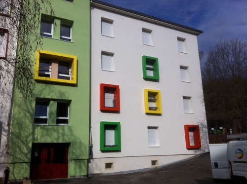 Travaux d'isolation thermique par l'extérieur et bardage 57